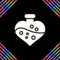 Love potion cocktail Vector Icon