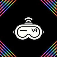 Virtual Reality Headset Vector Icon