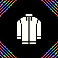 lana chaqueta vector icono