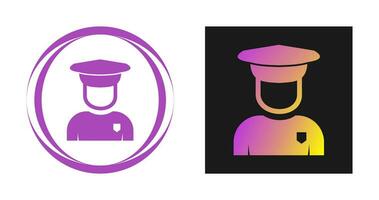 Security Guard Vector Icon