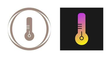 icono de vector de baja temperatura