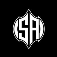 SA letter logo design. SA creative monogram initials letter logo concept. SA Unique modern flat abstract vector letter logo design.