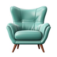 Upholstered Accent Chair Isolated png