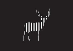 this is a a unique deer logo design for your business vector