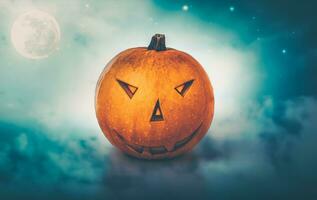 Halloween dark background photo