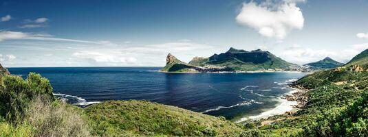 hermosa panorama paisaje foto