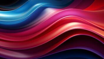 abstract background with waves photo