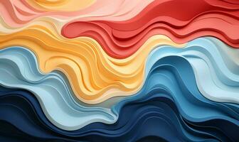 Abstract background wallpaper for Dekstop, Generative AI photo
