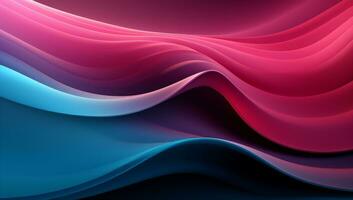 Abstract background with waves photo