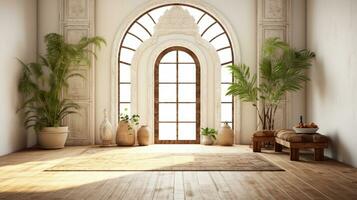 Minimal entrance of the house photo