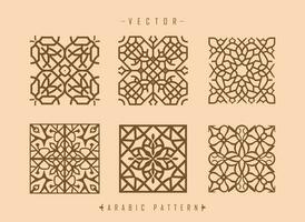 arabic pattern art middle eastern style pattern vector