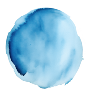 blu acquerello dipingere individuare png