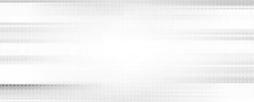 Grey white tech geometric abstract background vector