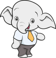 carino elefante attività commerciale ufficiale portafortuna cartone animato png