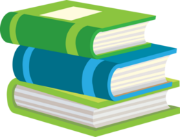 piles de livres pour en lisant, pile de manuels pour éducation png