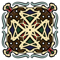 Festival arte senza soluzione di continuità modello. etnico geometrico Stampa. colorato ripetendo sfondo struttura. tessuto, stoffa disegno, sfondo, involucro png