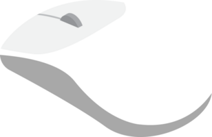 Icon of computer mouse in isometric design png