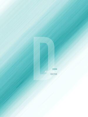 Abstract background design line green gradient watercolor hand-painted
