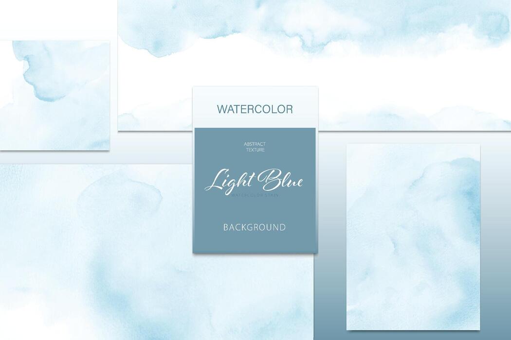 Light Blue Watercolor Vector Art, Icons, and Graphics for Free Download
