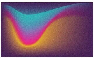 Hispanic heritage month abstract gradient background, noise grain texture. Vector illustration photo