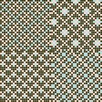 Vector image of a geometric pattern folded from squares into specific patterns.
