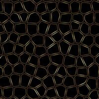 Vector image of a black background with a golden mesh over it. Art deco style. EPS 10