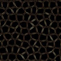 Vector image of a black background with a golden mesh over it. Art deco style. EPS 10