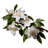 ai gegenereerd wit bloem boeket wit jasmijn boeket png