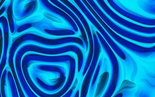 Gradient wave cloth, fluid color background, 3d rendering. photo