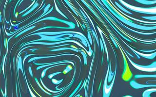 Gradient wave cloth, fluid color background, 3d rendering. photo