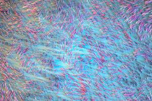 creciente ondulado partículas, resumen color fondo, 3d representación. foto