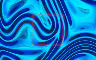 Gradient wave cloth, fluid color background, 3d rendering. photo