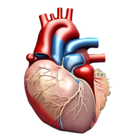 menselijk hart ai generatief png
