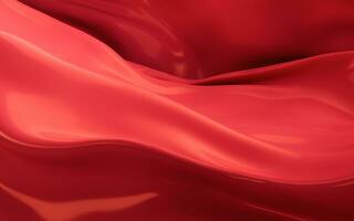 rojo volador ropa, 3d representación. foto