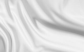 fluido ropa con blanco fondo, 3d representación. foto