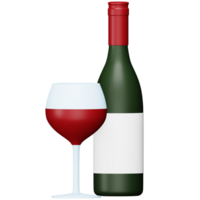 trinken 3d Rendern isometrisch Symbol. png