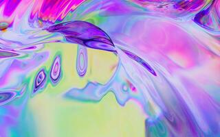 Abstract gradation of glass, 3d rendering. photo