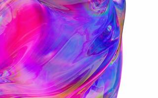 Abstract gradation of glass, 3d rendering. photo