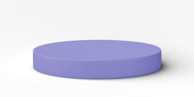 3d, roxa cilindro pódio exibição cena do mínimo geométrico plataforma base isolado em transparente fundo png arquivo.