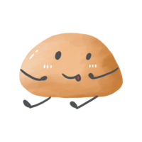 cute biscuit illustration png