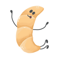 cute pastry illustration png