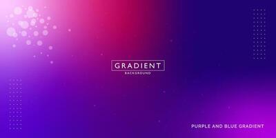 Purple and Blue Gradient Background or Gradient Abstract Background or Full Color Abstract Background vector