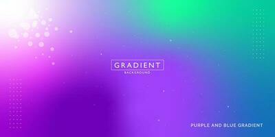 Purple and Blue Gradient Background or Gradient Abstract Background or Full Color Abstract Background vector