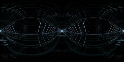 Dark tunnel background, 3d rendering. photo