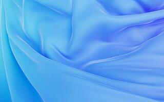 Flowing wave cloth, 3d rendering. photo