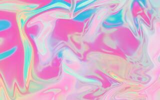 Flowing cloth, multicolored wave silk, 3d rendering. photo
