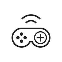 juego controlador símbolo icono vector diseño ilustración