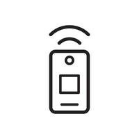 Remote control symbol icon vector design illustration