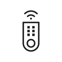 Remote control symbol icon vector design illustration