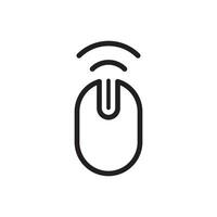 wireless mouse  symbol icon vector design illustration